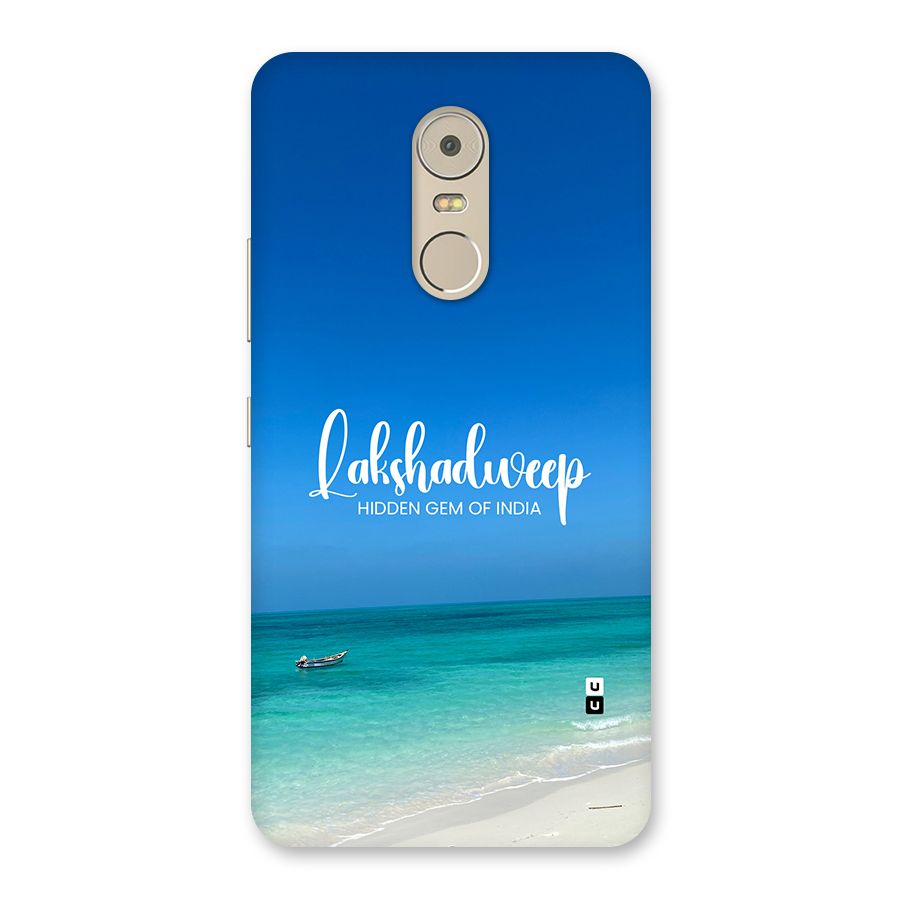 Lakshadweep Hidden Gem Back Case for Lenovo K6 Note