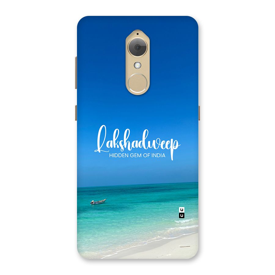 Lakshadweep Hidden Gem Back Case for Lenovo K8
