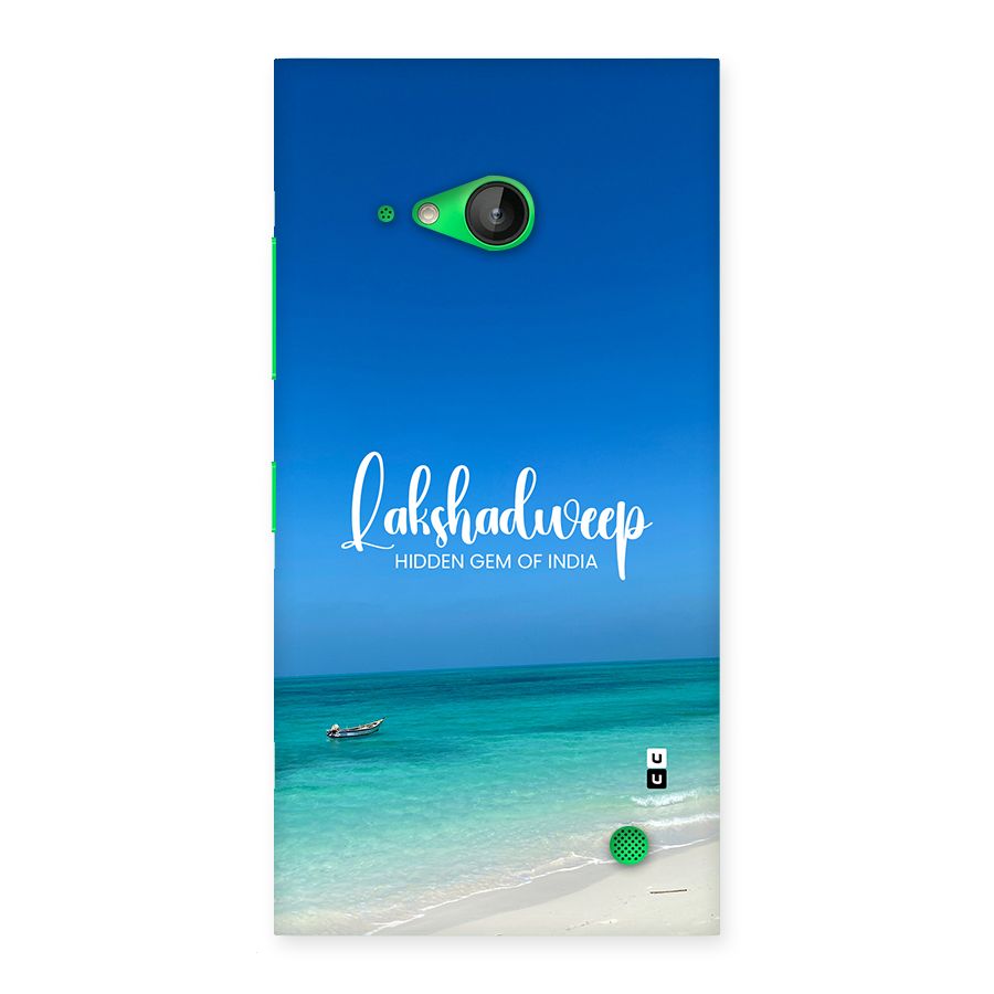 Lakshadweep Hidden Gem Back Case for Lumia 730