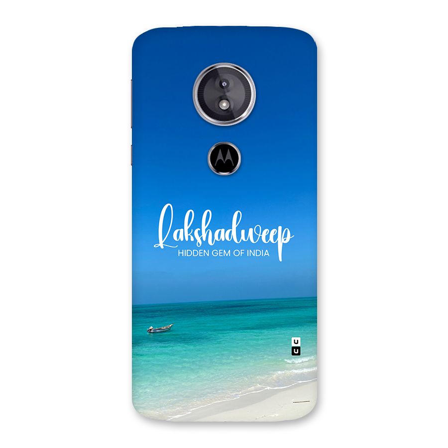 Lakshadweep Hidden Gem Back Case for Moto E5