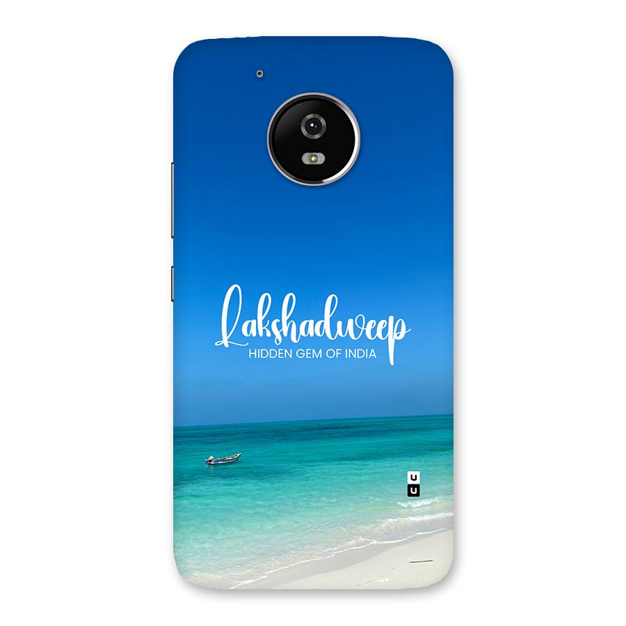 Lakshadweep Hidden Gem Back Case for Moto G5