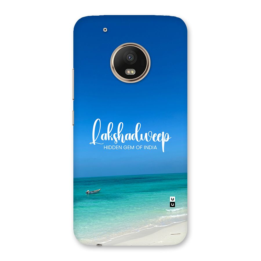 Lakshadweep Hidden Gem Back Case for Moto G5 Plus