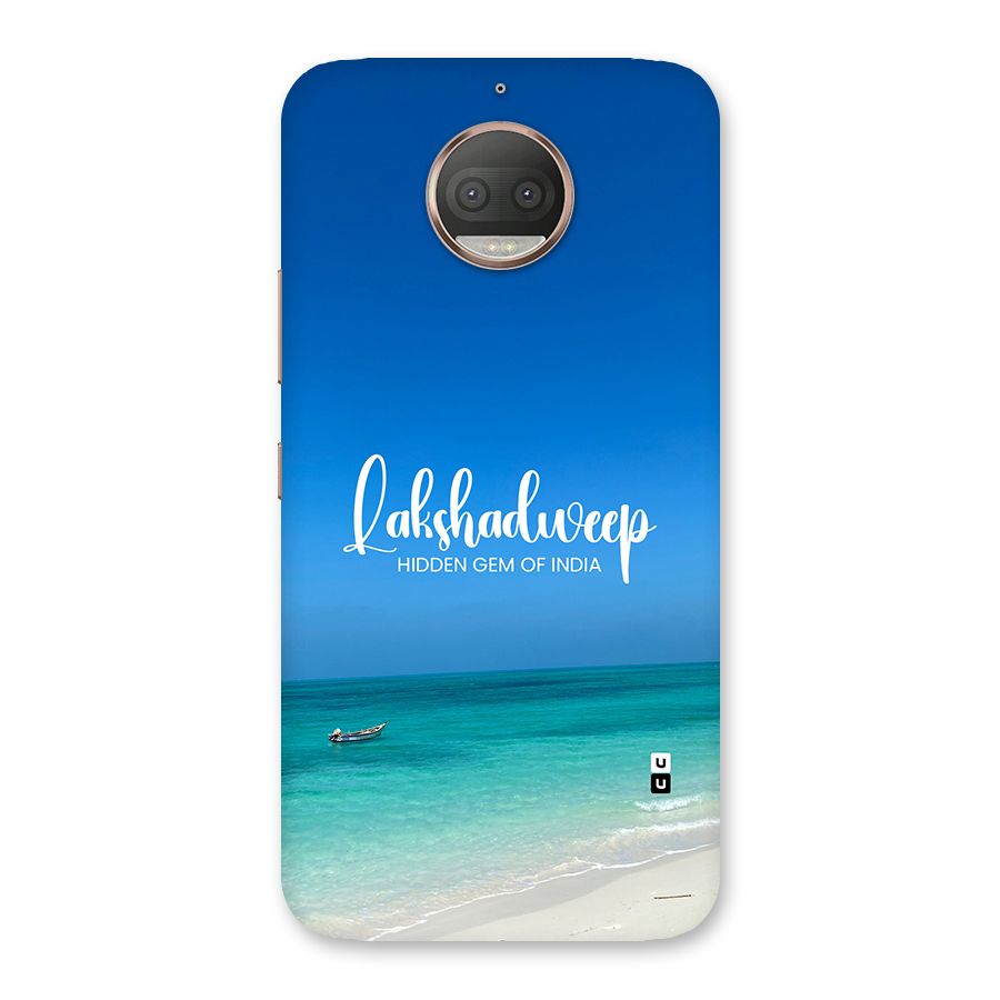 Lakshadweep Hidden Gem Back Case for Moto G5s Plus