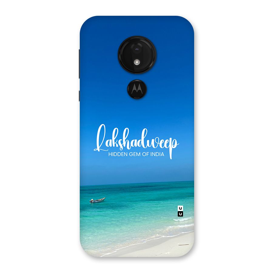 Lakshadweep Hidden Gem Back Case for Moto G7 Power