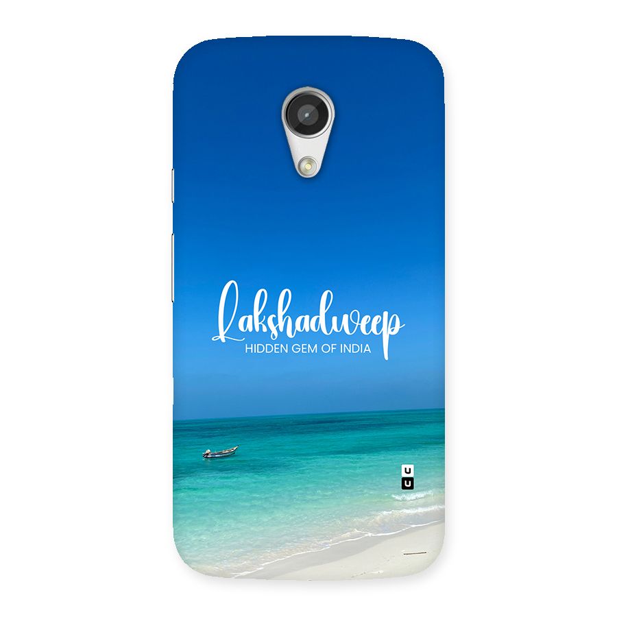 Lakshadweep Hidden Gem Back Case for Moto G 2nd Gen