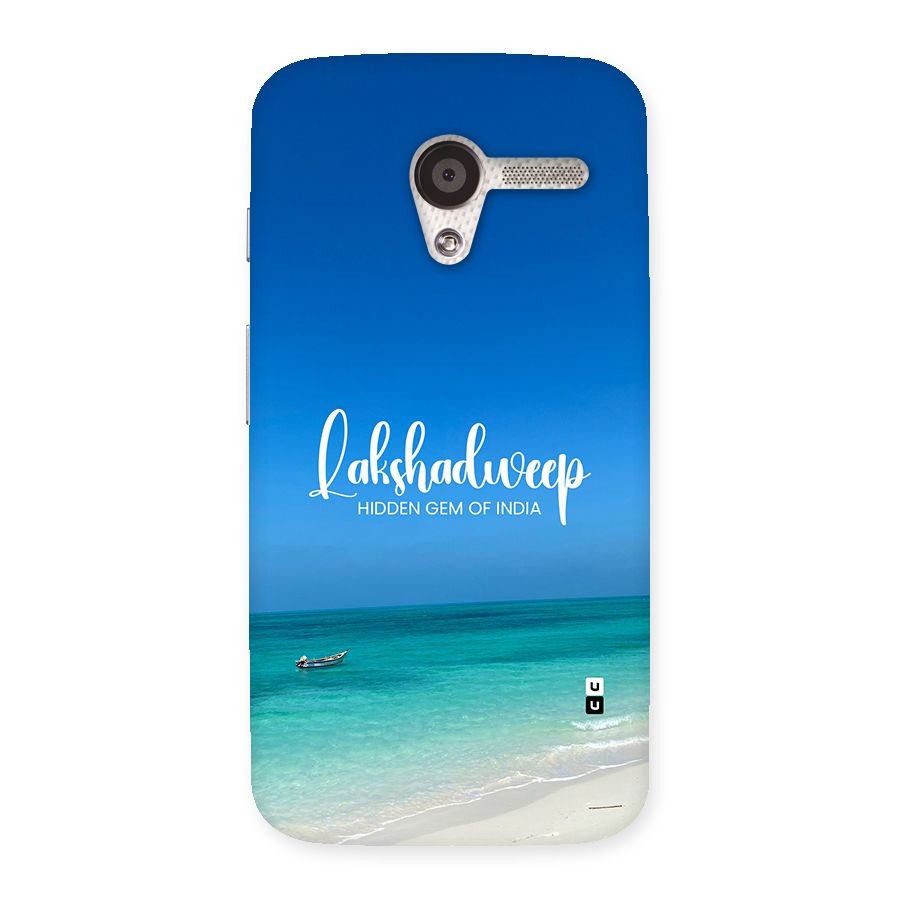 Lakshadweep Hidden Gem Back Case for Moto X