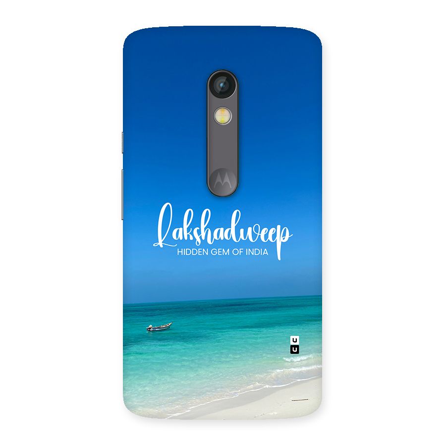 Lakshadweep Hidden Gem Back Case for Moto X Play