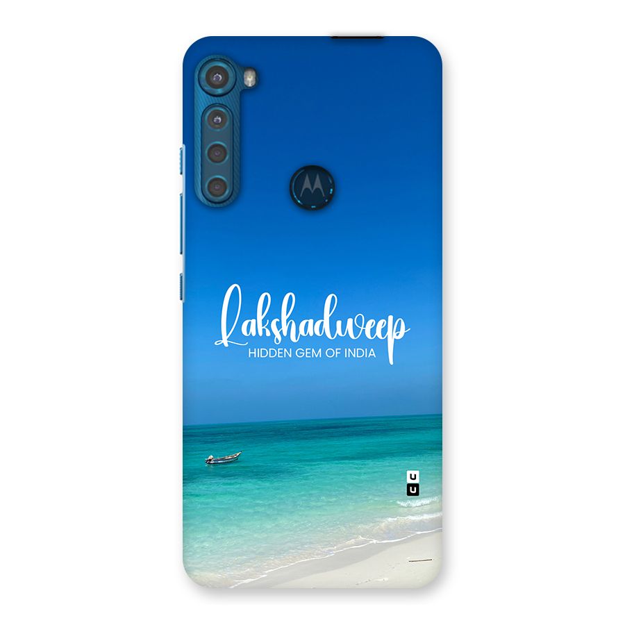 Lakshadweep Hidden Gem Back Case for Motorola One Fusion Plus