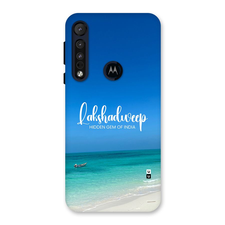 Lakshadweep Hidden Gem Back Case for Motorola One Macro