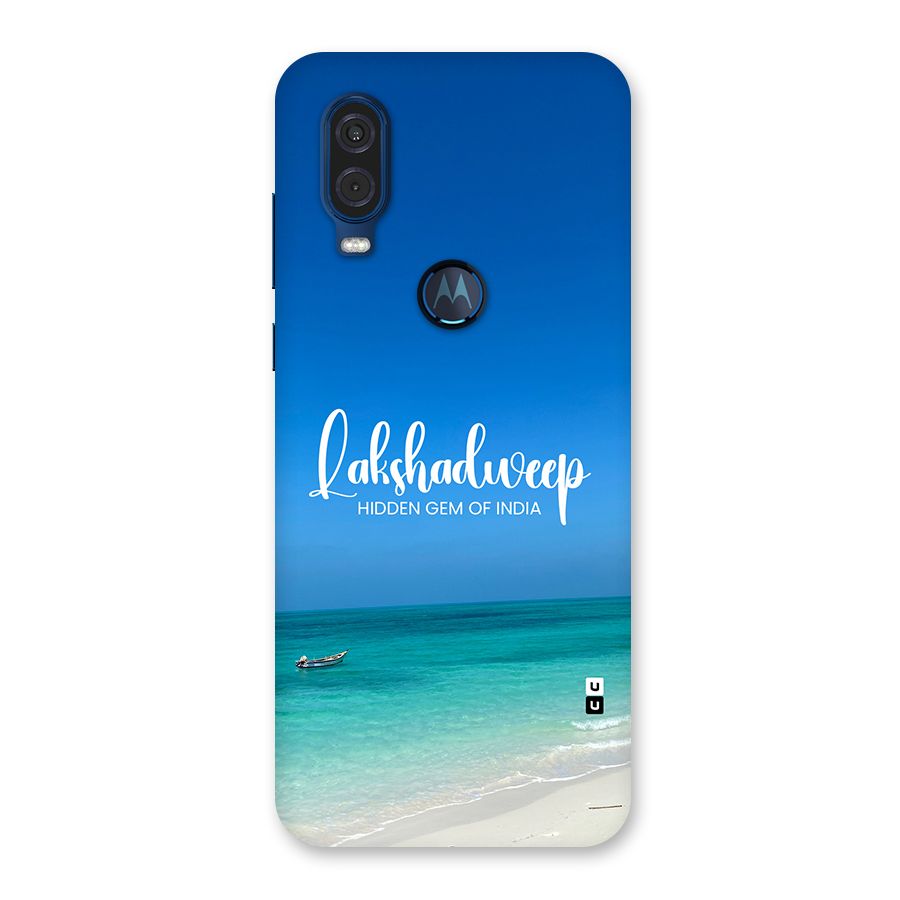 Lakshadweep Hidden Gem Back Case for Motorola One Vision
