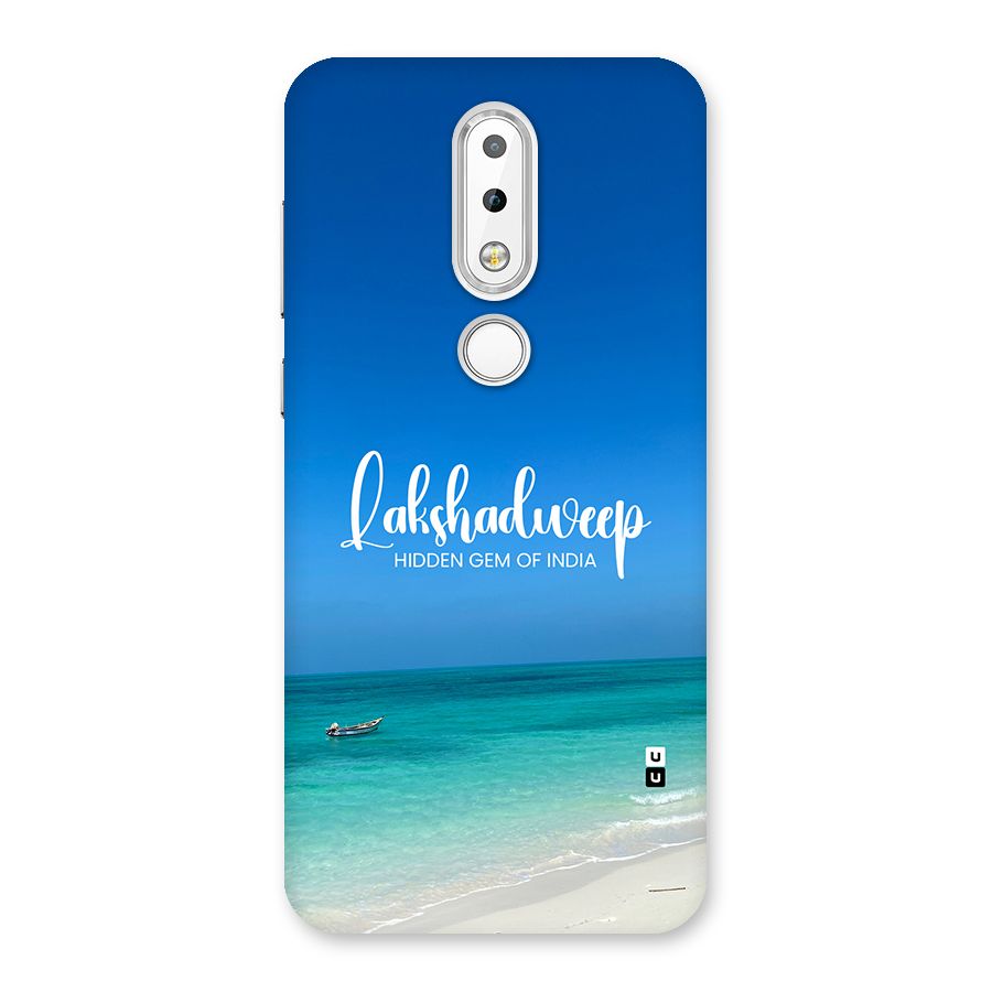 Lakshadweep Hidden Gem Back Case for Nokia 6.1 Plus