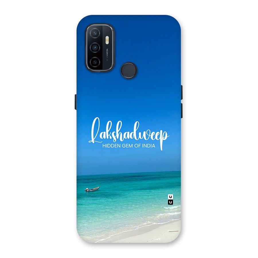 Lakshadweep Hidden Gem Back Case for Oppo A33 (2020)