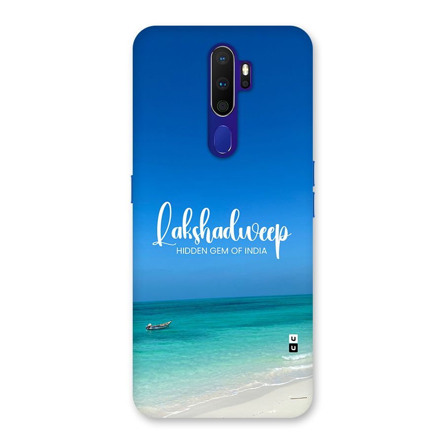 Lakshadweep Hidden Gem Back Case for Oppo A9 (2020)
