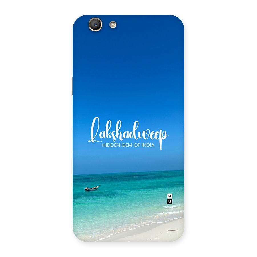 Lakshadweep Hidden Gem Back Case for Oppo F1s