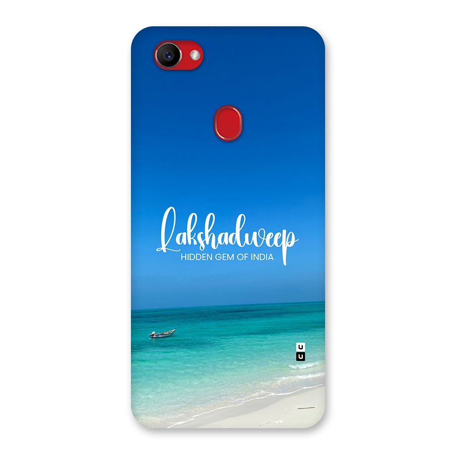 Lakshadweep Hidden Gem Back Case for Oppo F7