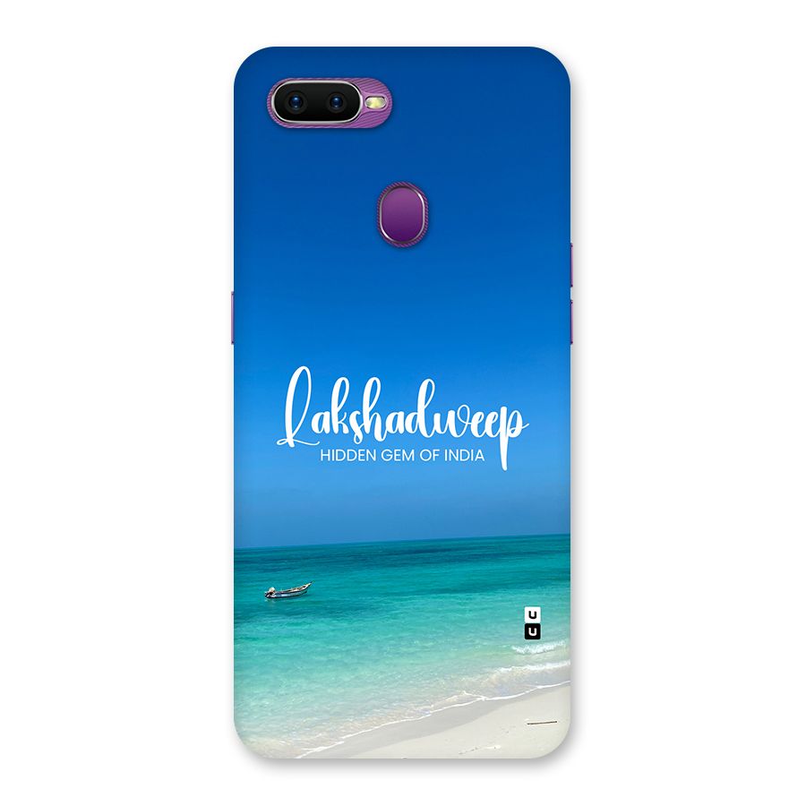 Lakshadweep Hidden Gem Back Case for Oppo F9
