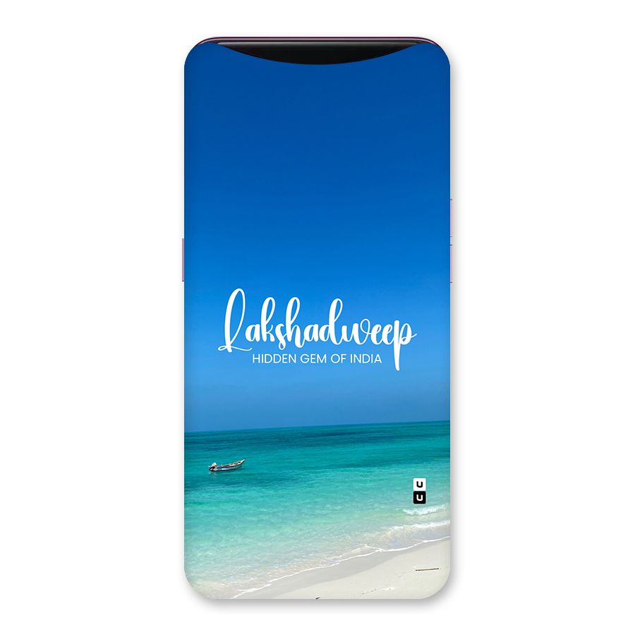 Lakshadweep Hidden Gem Back Case for Oppo Find X