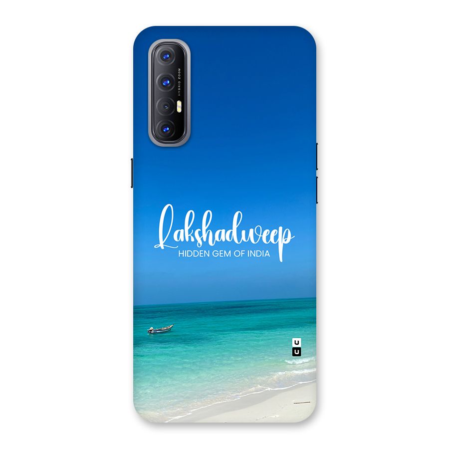 Lakshadweep Hidden Gem Back Case for Oppo Reno3 Pro