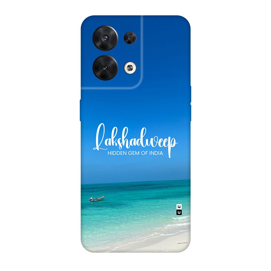 Lakshadweep Hidden Gem Back Case for Oppo Reno8 5G