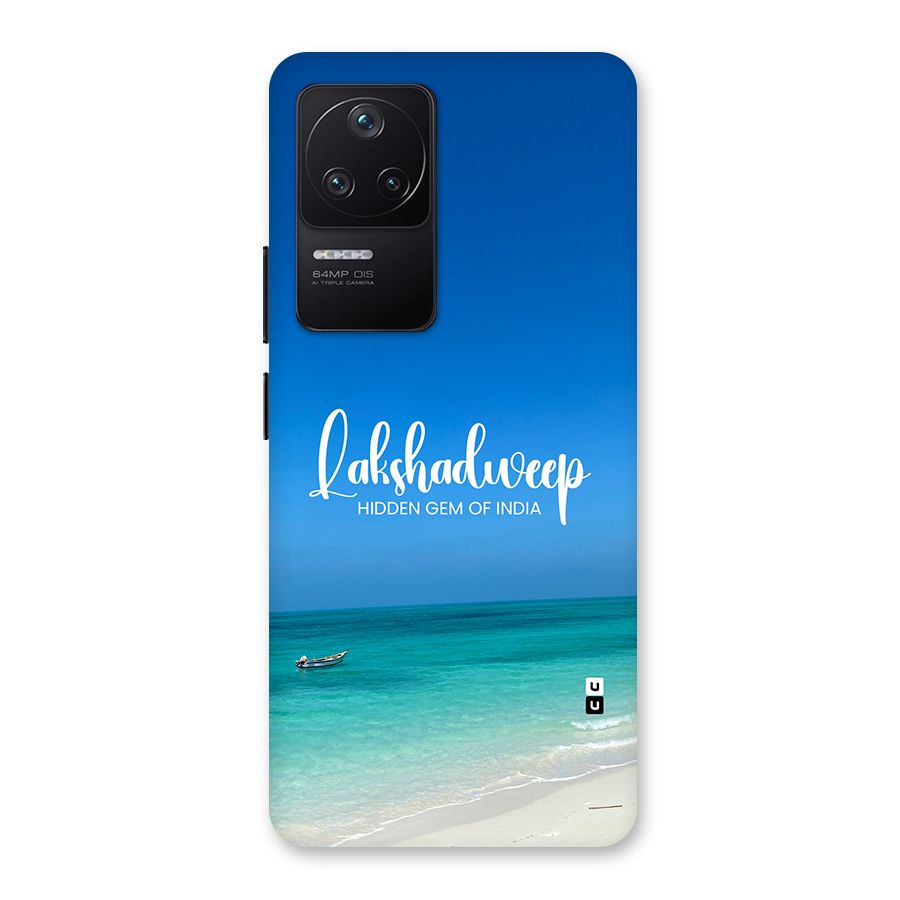 Lakshadweep Hidden Gem Back Case for Poco F4 5G