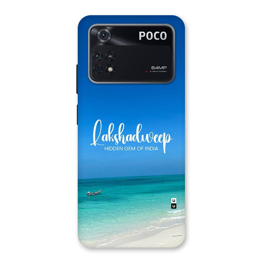 Lakshadweep Hidden Gem Back Case for Poco M4 Pro 4G