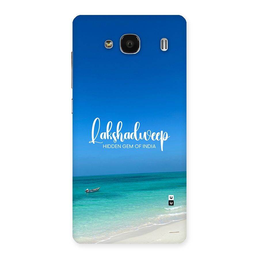 Lakshadweep Hidden Gem Back Case for Redmi 2