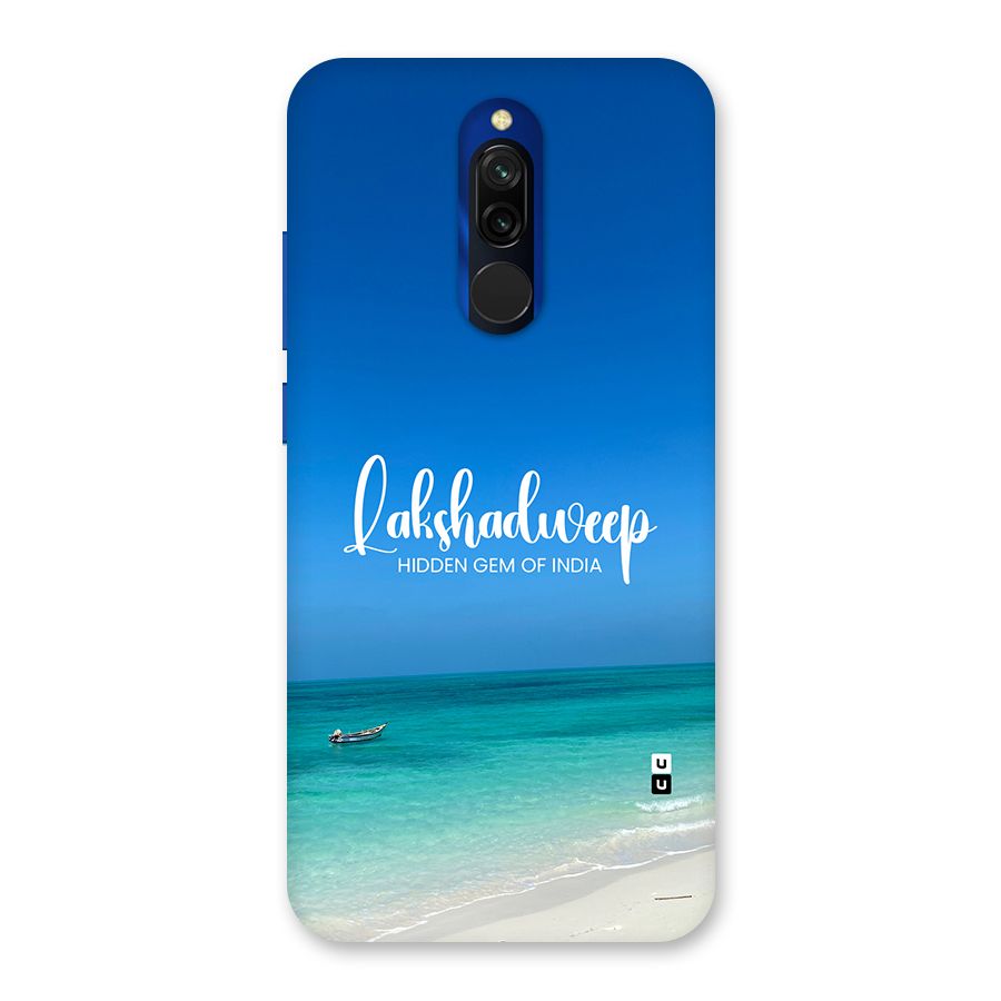 Lakshadweep Hidden Gem Back Case for Redmi 8