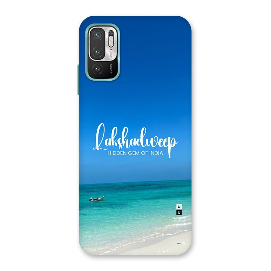 Lakshadweep Hidden Gem Back Case for Redmi Note 10T 5G