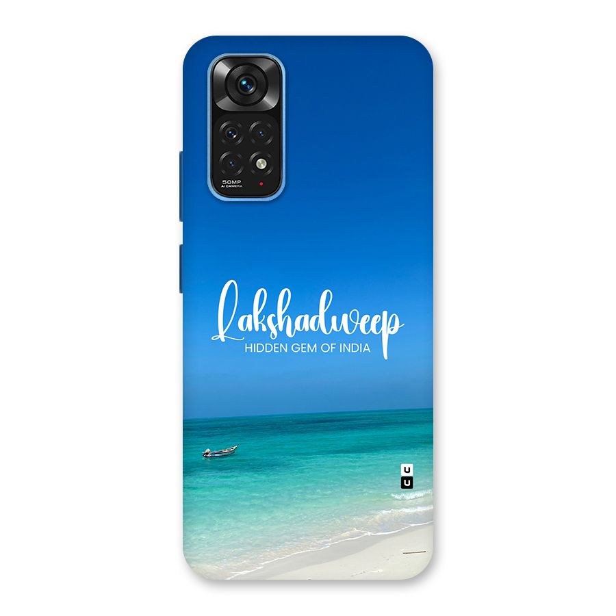Lakshadweep Hidden Gem Back Case for Redmi Note 11S