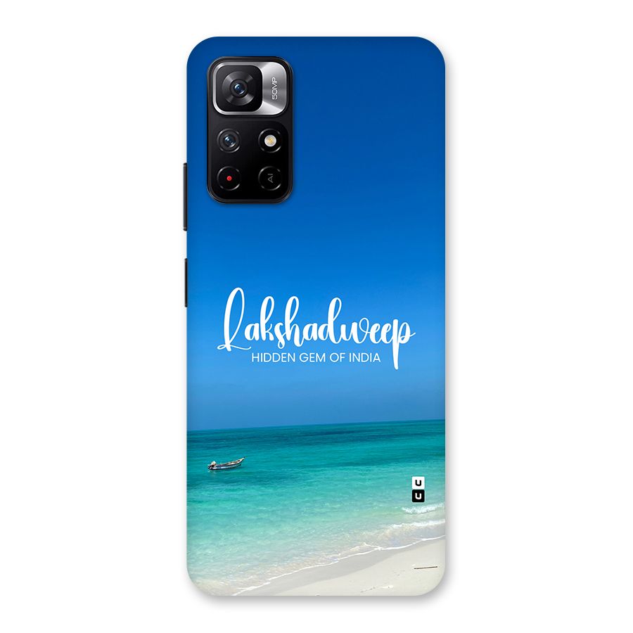 Lakshadweep Hidden Gem Back Case for Redmi Note 11T 5G