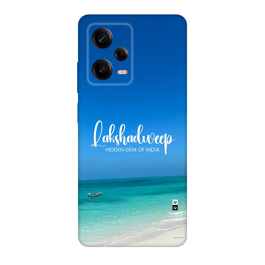 Lakshadweep Hidden Gem Back Case for Redmi Note 12 Pro