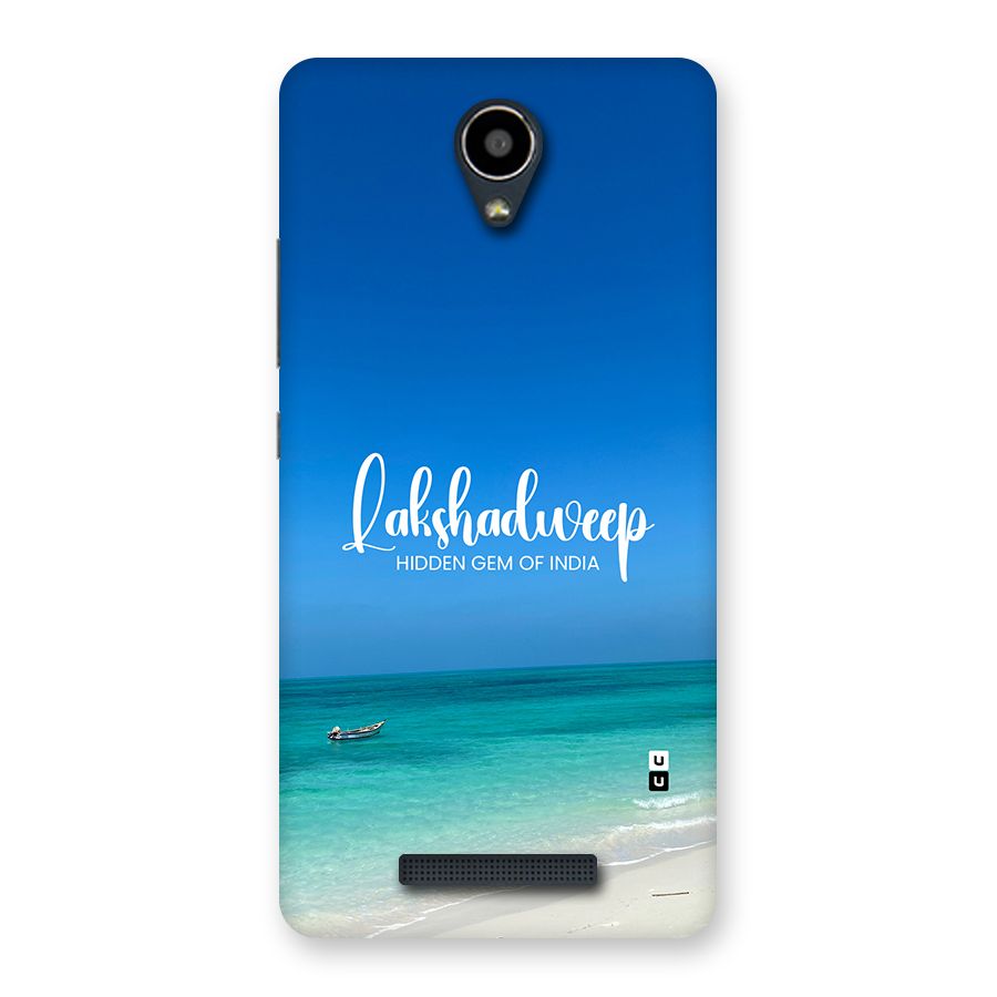 Lakshadweep Hidden Gem Back Case for Redmi Note 2