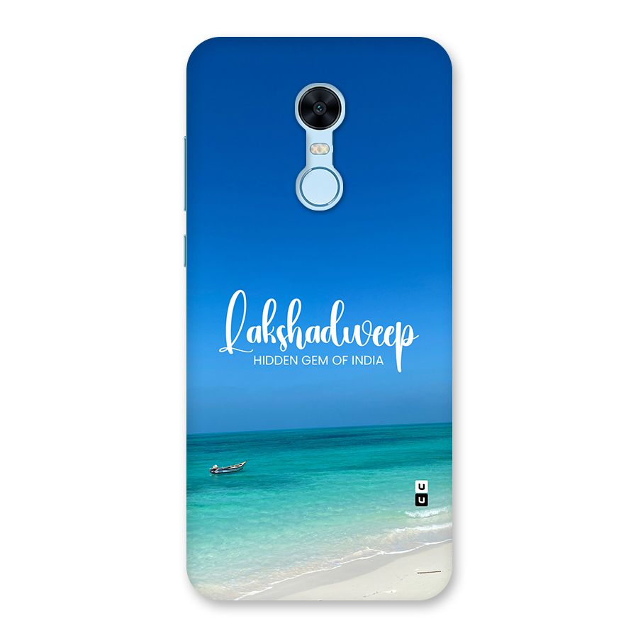Lakshadweep Hidden Gem Back Case for Redmi Note 5
