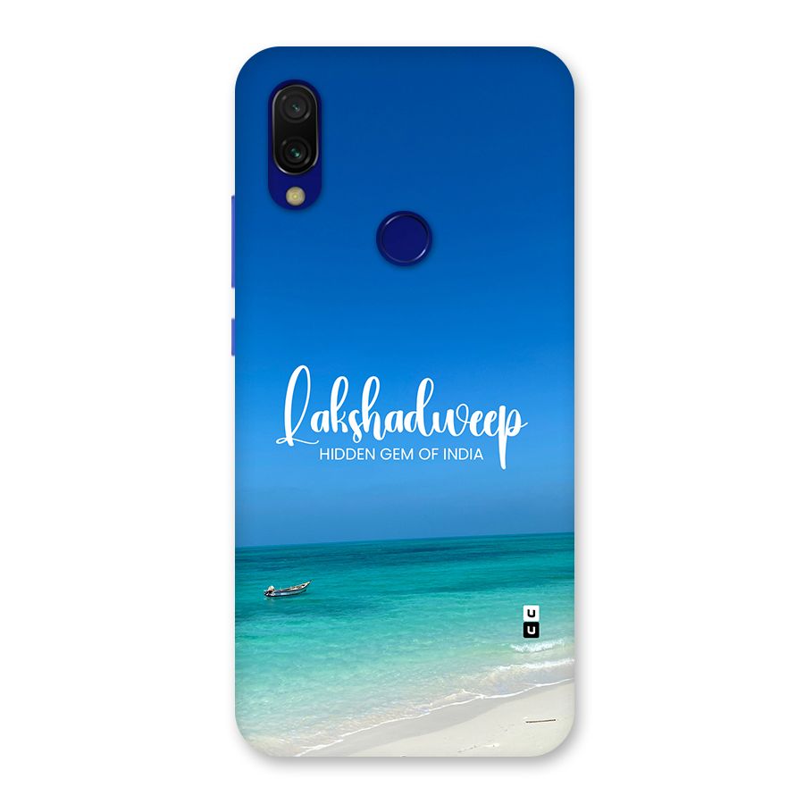Lakshadweep Hidden Gem Back Case for Redmi Y3