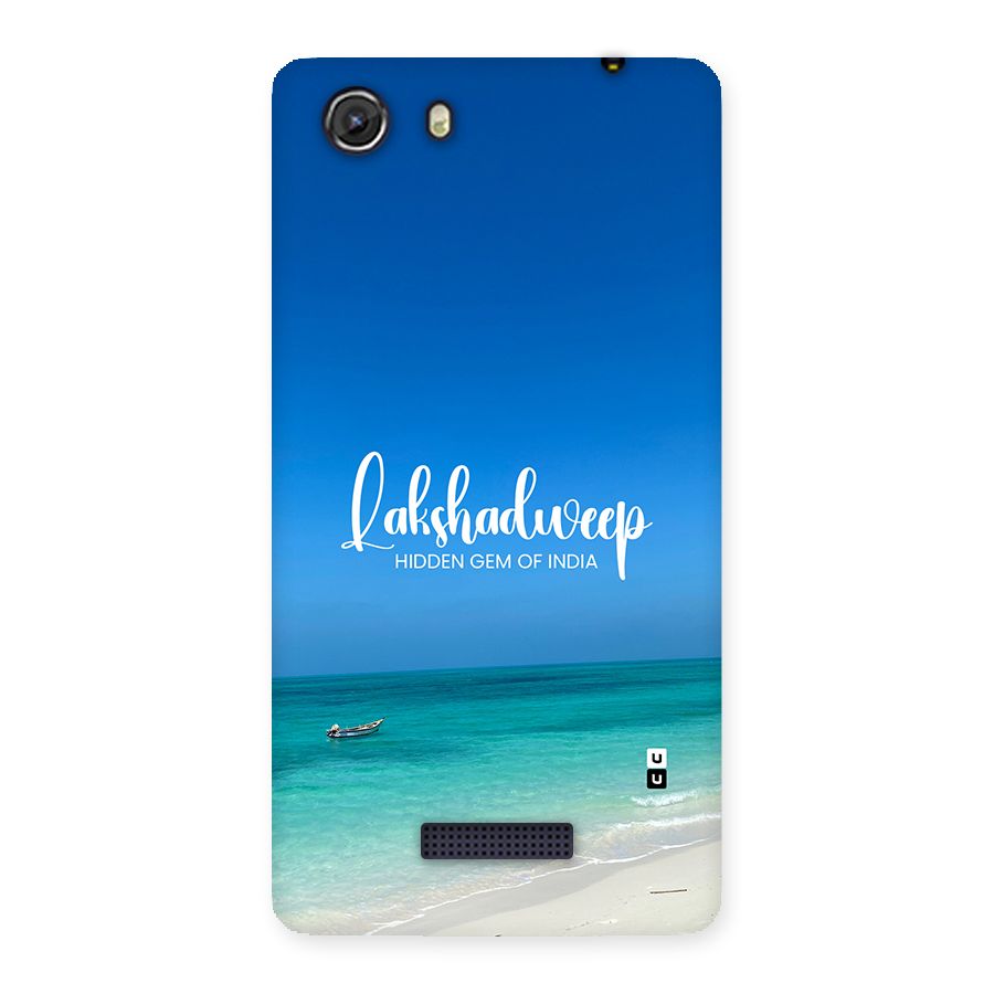 Lakshadweep Hidden Gem Back Case for Unite 3