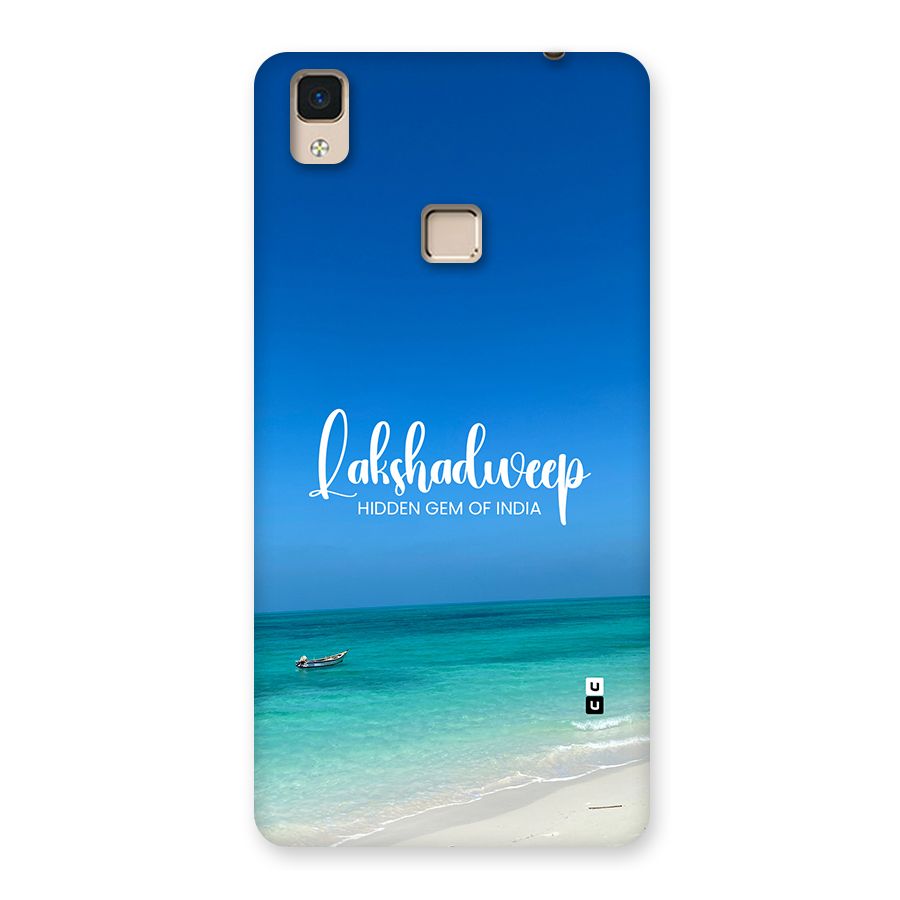 Lakshadweep Hidden Gem Back Case for V3 Max