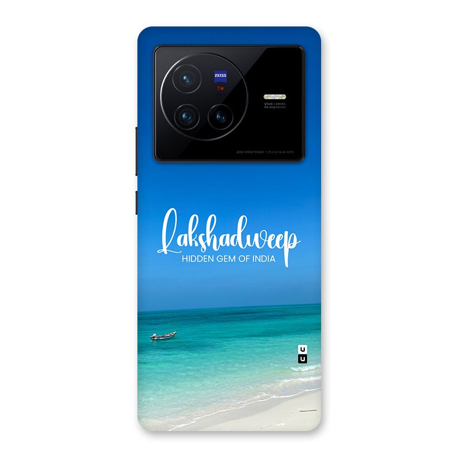 Lakshadweep Hidden Gem Back Case for Vivo X80