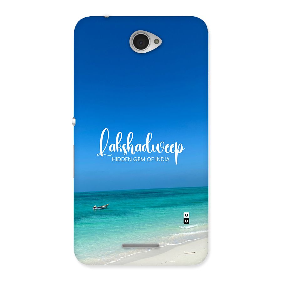 Lakshadweep Hidden Gem Back Case for Xperia E4