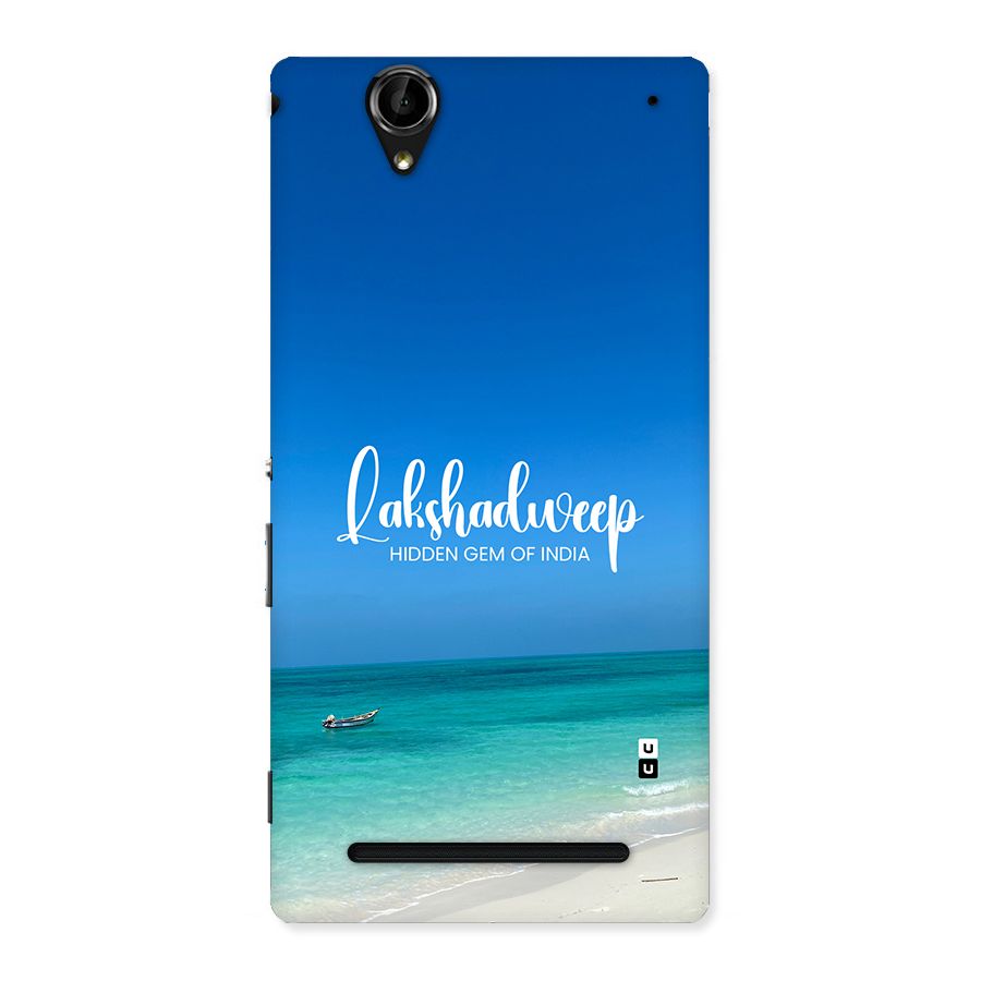 Lakshadweep Hidden Gem Back Case for Xperia T2