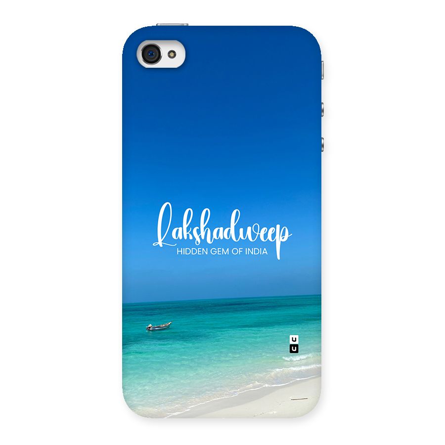 Lakshadweep Hidden Gem Back Case for iPhone 4 4s