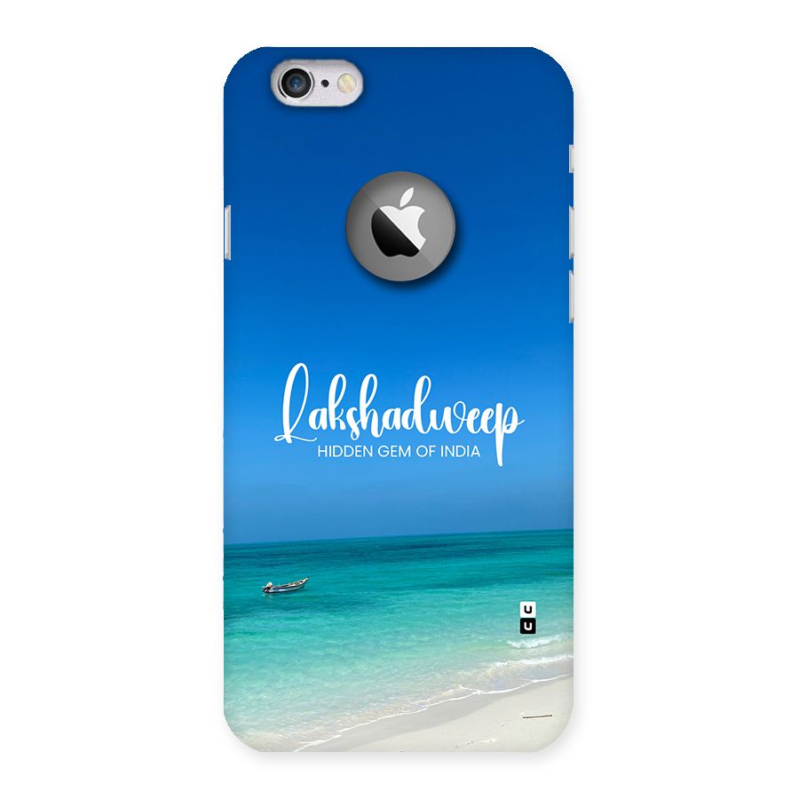 Lakshadweep Hidden Gem Back Case for iPhone 6 Logo Cut