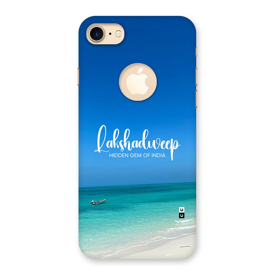 Lakshadweep Hidden Gem Back Case for iPhone 7 Logo Cut