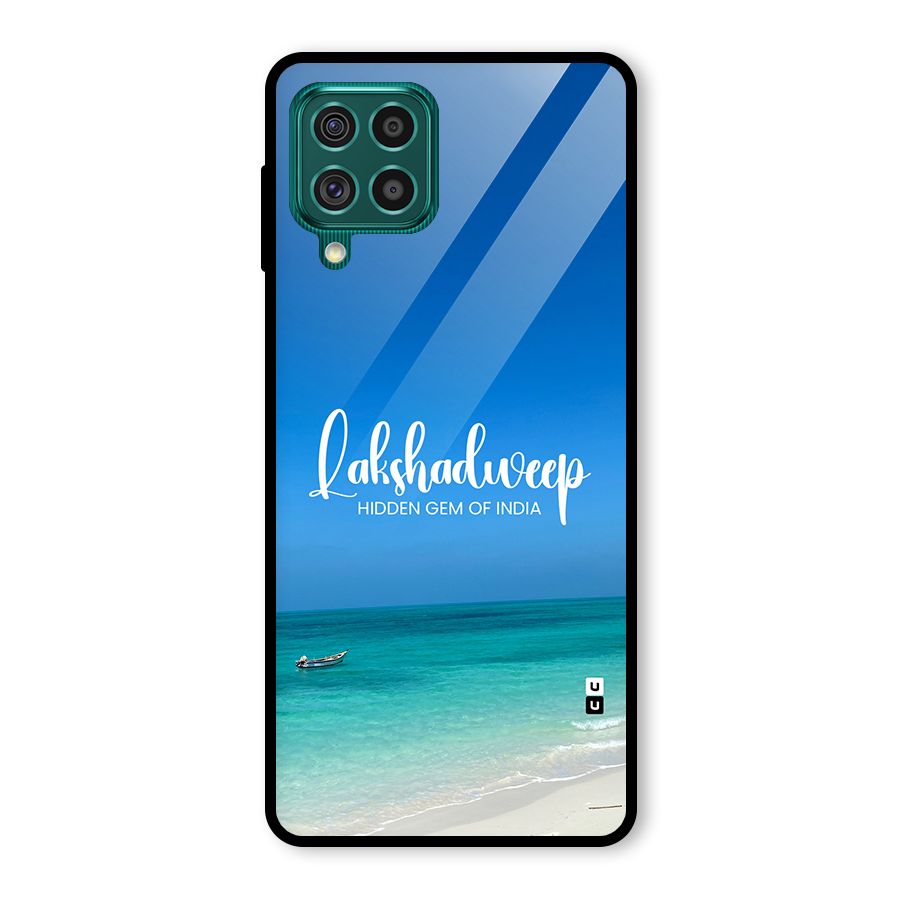 Lakshadweep Hidden Gem Glass Back Case for Galaxy F62