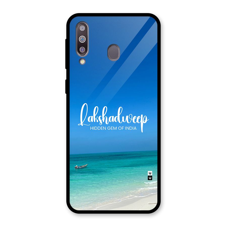 Lakshadweep Hidden Gem Glass Back Case for Galaxy M30