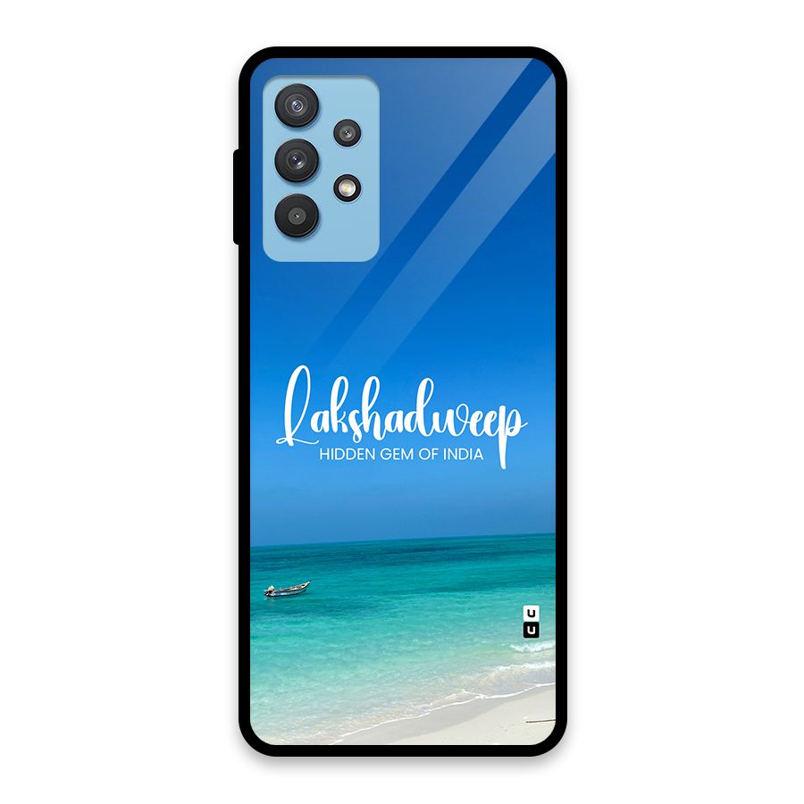 Lakshadweep Hidden Gem Glass Back Case for Galaxy M32 5G