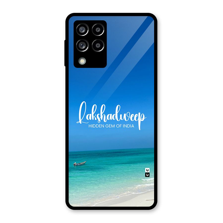 Lakshadweep Hidden Gem Glass Back Case for Galaxy M53 5G