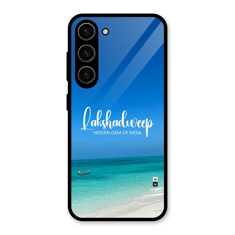 Lakshadweep Hidden Gem Glass Back Case for Galaxy S23