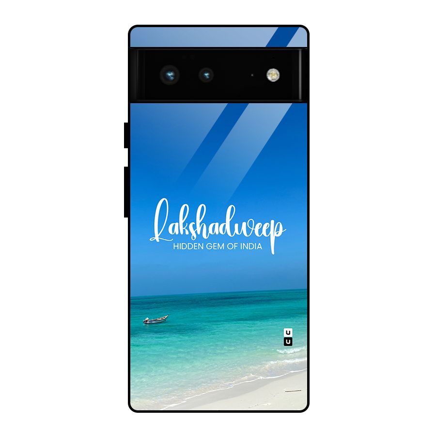Lakshadweep Hidden Gem Glass Back Case for Google Pixel 6