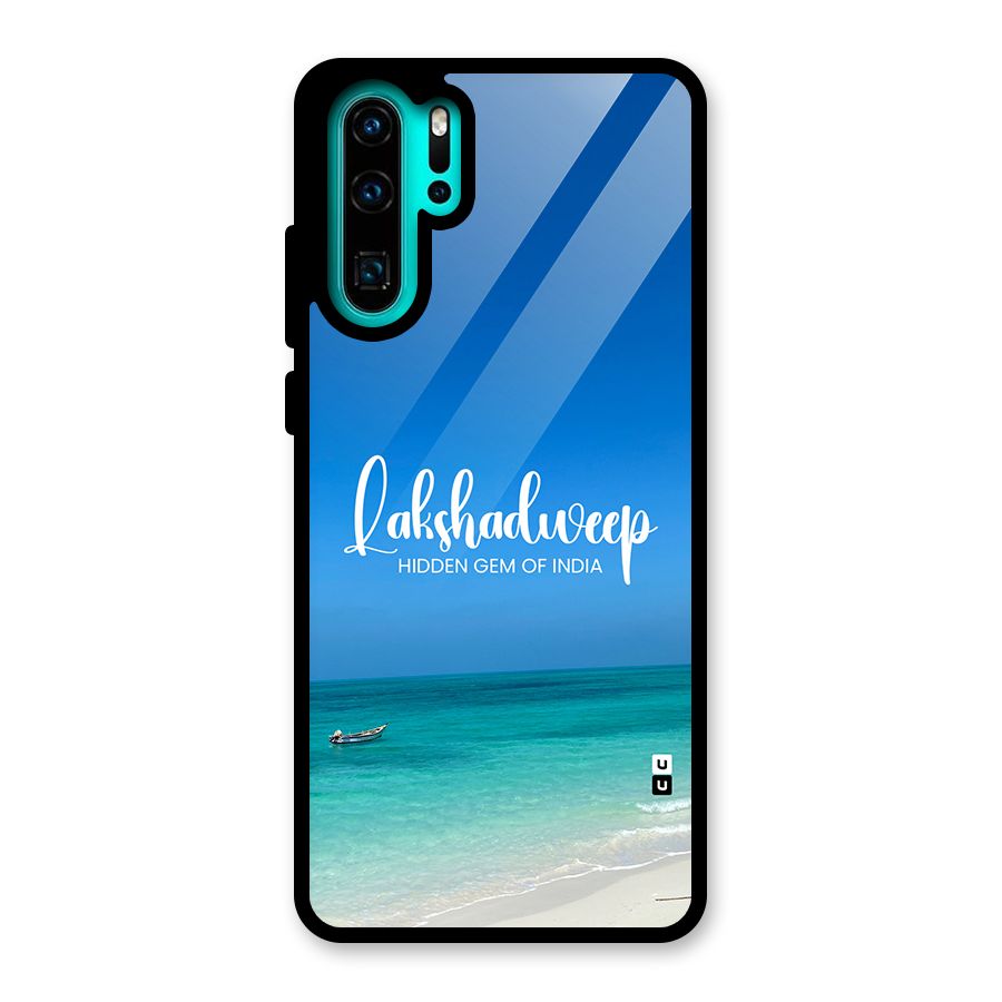 Lakshadweep Hidden Gem Glass Back Case for Huawei P30 Pro