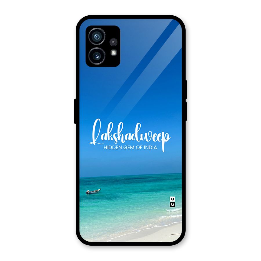 Lakshadweep Hidden Gem Glass Back Case for Nothing Phone 1